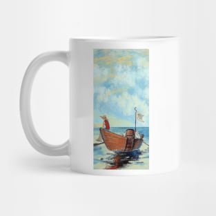 Straw Hat on the Sea Mug